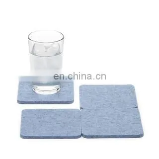 Home Decoration Custom Absorbent Drink Felt Coasters photo-3