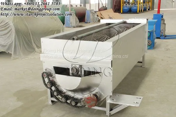 Large Capacity and Easy Maintenance Cassava Peeling Machine in Garri Production Line