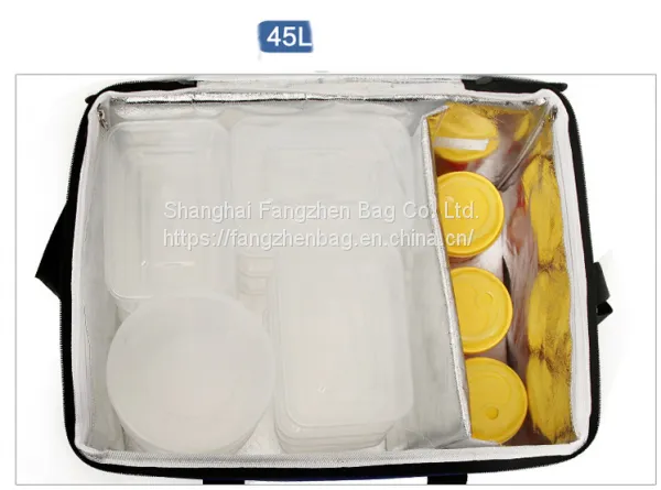 Big Waterproof Thermal Insulated Food Delivery Grocery Bag For Catering, Restaurants Delivery Drivers Backpack Delivery Bag photo-2