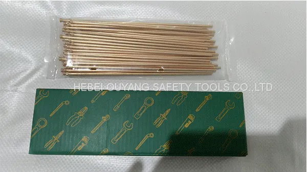 Non Sparking Scaling Needles 3*180mm By Copper Beryllium ATEX FM Certificate photo-2