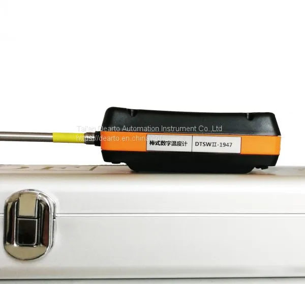 Low Price Temperature Digital Readout Industrial Thermometer With Rotatable Long Probe photo-3