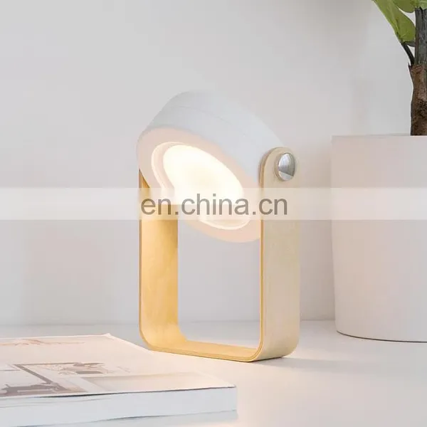 Gift Promotional LED Lantern Light Dimmable Portable USB Rechargeable Touch Sensor Night Light photo-2
