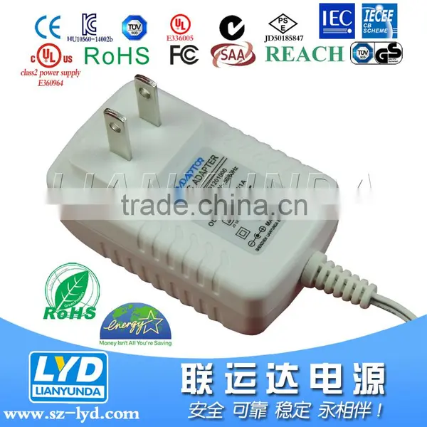 Made in China Plug In Connection and Game Player Usage 12v 1A ac /dc Power Adapter CE FCC SAA GS Approval photo-5