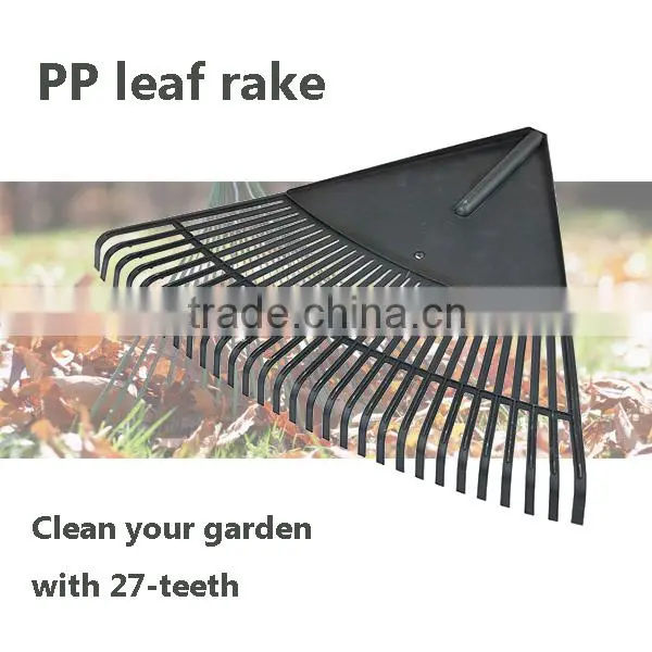(8-1402) 22 Teech Plastic Material Leaf Collecting Lawn Rake photo-3