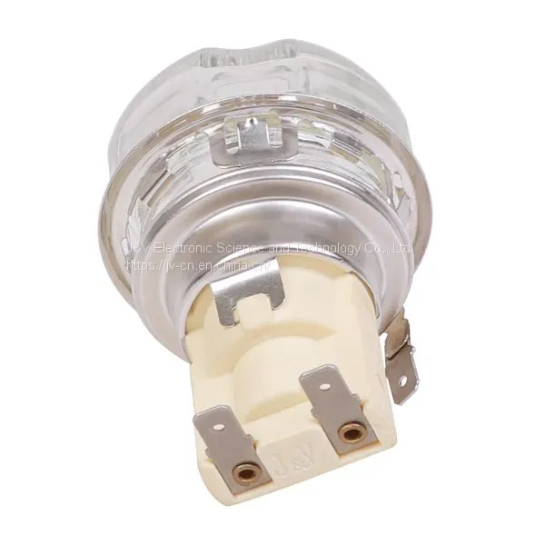 J&V Round Oven Lamp High Temperature Stove Light 15W photo-3