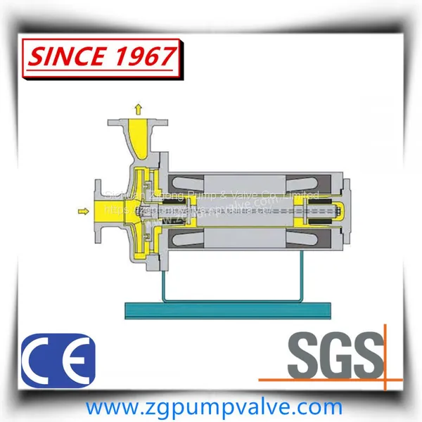 Stainless Steel No Leakage Canned Motor Pump/Shield Pump photo-2