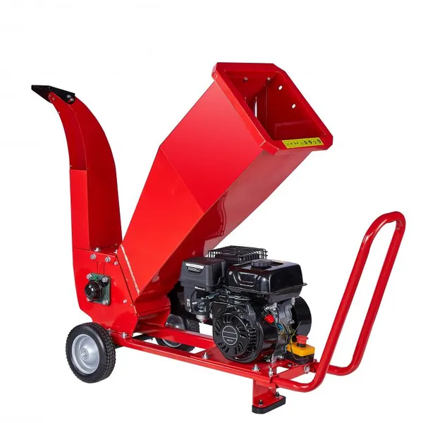 Small Mobile Gasoline Diesel Electric Branch Straw Crusher Orchard Landscaping Processing Branch Crusher