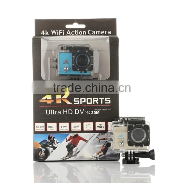2.0inch Lcd 30 Meters Waterproof Wifi Sport Camera 4k Ultra hd 15fps With 170 Degree Wide Shoot Angle, 2.7k@30fps & 1080p@60fps photo-6