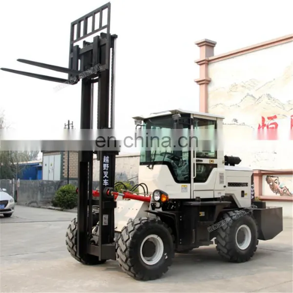 Hengwang HW30-30L Multifunctional Cross-country Forklift With Forklift Attachments photo-2