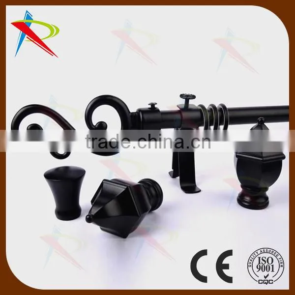 Metal Material Iron Single Curtain Bracket/wall Bracket photo-4