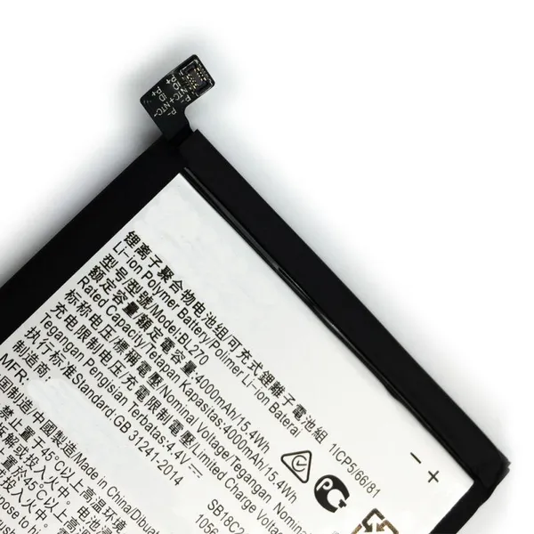 For Motorola Moto G6 PLAY/E5 3.85V Li-ion Battery Replacement Rechargeable Batteries BL270 4000mAh photo-5