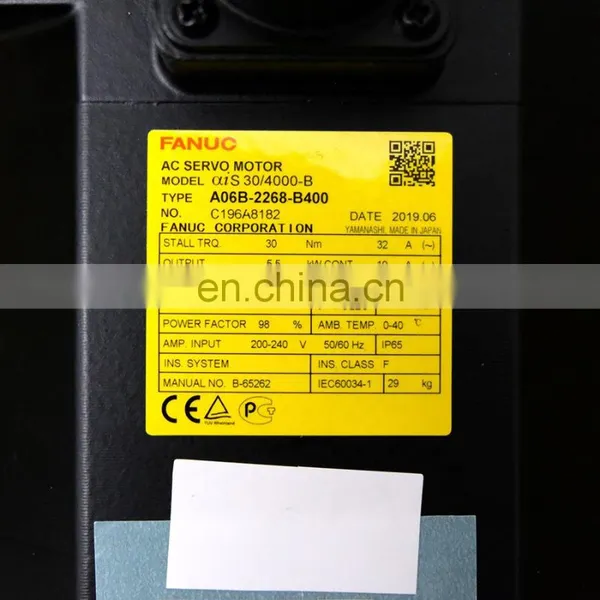 Japan Fanuc Servo Motor Control for Generator A06B-2268-B400 photo-3