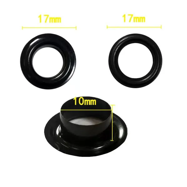 Custom Metal Eyelets for Garments Grommet Ring in Copper Brass for Boots Clothing Paper Bag Hat