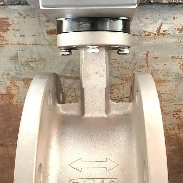 Jintaike Advantageously Supplies Stainless Steel 304 Pneumatic Flange Butterfly Valve D641x-10/16p, Compatible With Triplet photo-3