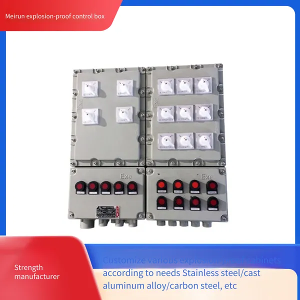 Meirun Flameproof Control Box of Increased Safety Type, Special for Flammable and Explosive Industries Such as Oil Exploration, Refining and Chemical Engineering photo-5