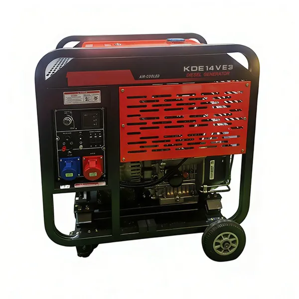 Silent Mobile Three-Phase Output Diesel Generator