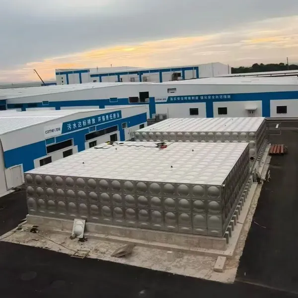 Factory Direct SMC FRP Composite Sectional Water Tank for Remote Area Water Supply