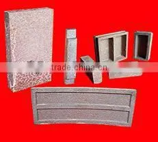 ISO 9000 Heat Resistant Clay Bonded Silicon Carbide Bricks Whole Sale