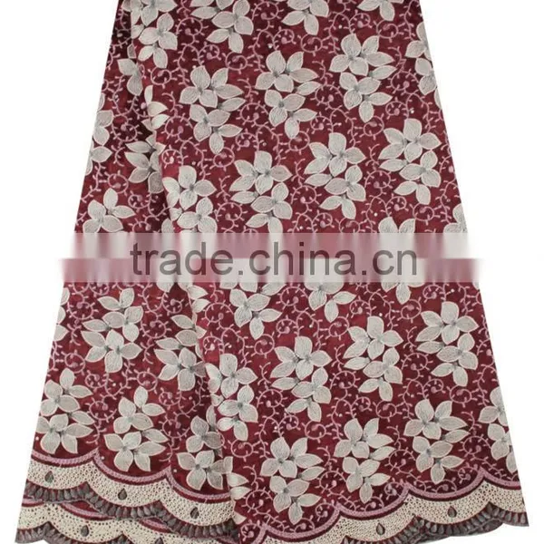 New Fashion Customized Wholesale Organza Lace Fabric MOG0191 photo-6