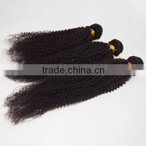 6A Cheap Pakistan Human Kinky Curly Hair Virgin Afro Hair Weave photo-4