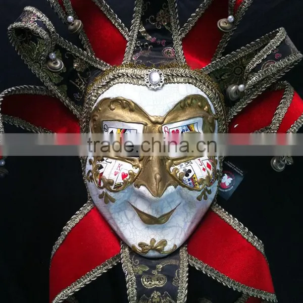 Factory Supply Christmas Carnival Venice Funny Masquerade Mask Charming Full Face Glitter Party Mask photo-2