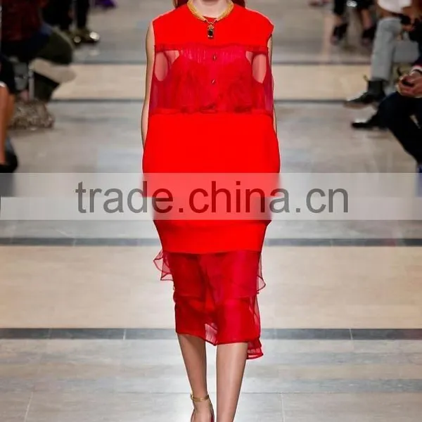 High Quality for Women Dress 100%viscose Double Layer Stretch Spandex Fabric photo-6