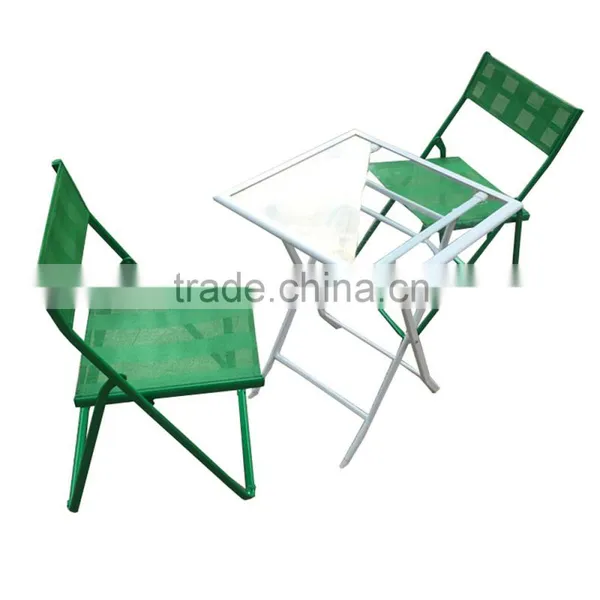 Outdoor Folding Chair Set Patio Balcony Garden Cheap Cafe Outdoor Tables And Chairs photo-2