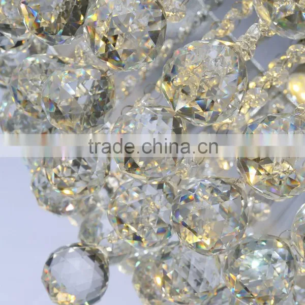 Best Selling Invisible Blade Ceiling Fan Light With Crystal 220v photo-5