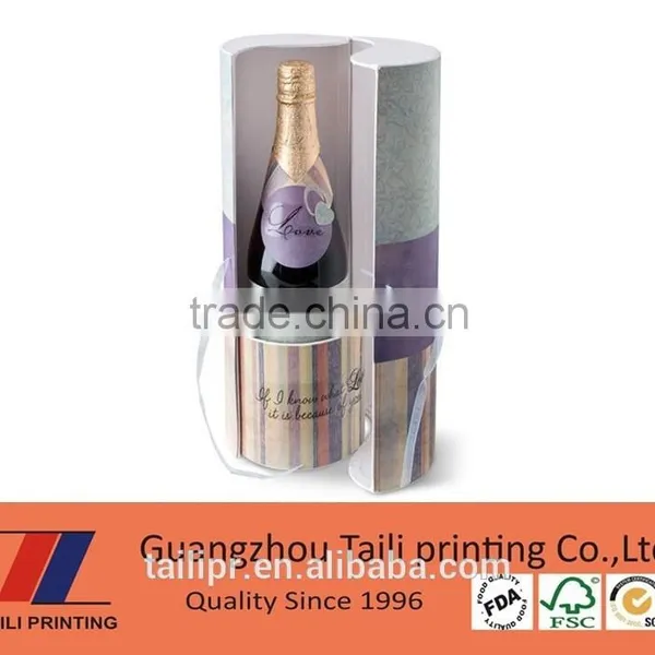New Design Paper Wine Box,wine Gift Box,paper Wine Packaging Box