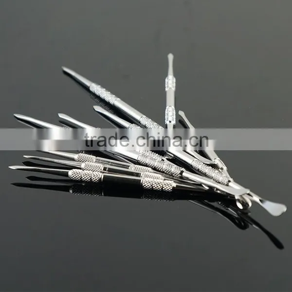 Wholesale With Non Stick Silicone Tip Stainless Steel Bho Oil Wax Custom Dab Tool photo-3