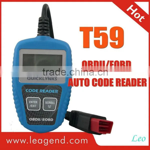 Advanced Car Diagnostic Scanner Tool OBDII/EOBDII Scanning Tool Car Diagnostic Tool T59