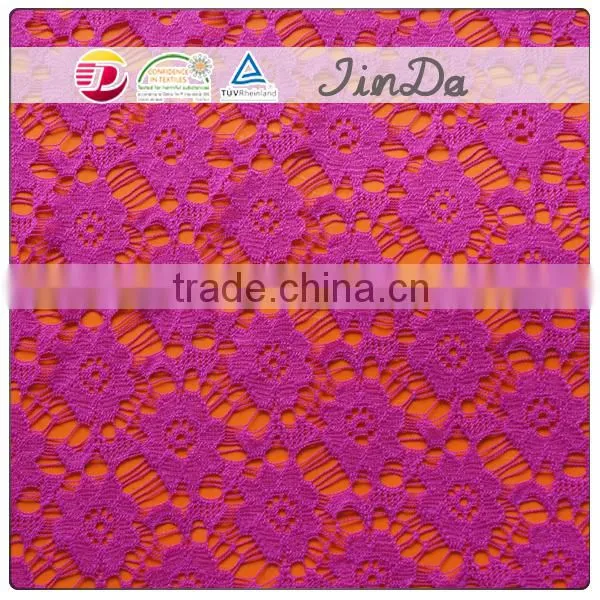 2015 Best Selling 100%Nylon Cupion Lace Fabric Factory Wholesales photo-2
