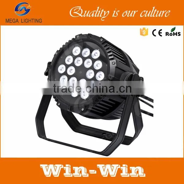Waterproof Stage Light RGBW 4in1 DMX Ip65 18*10w Led Par photo-2