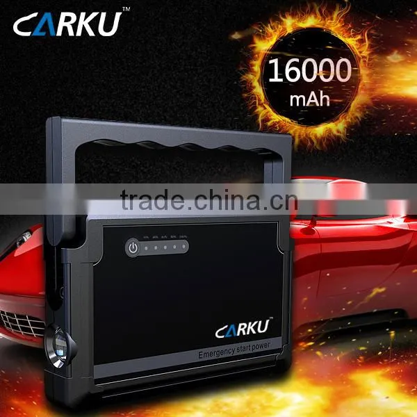 Carku Brand Mini Car Jump Starter 16000mAh Jump Starter Lifepo4 Battery photo-2
