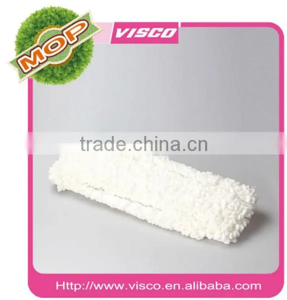Quickly Dry Micro Fiber and ABS Flat 45 cm Lobby Mop With ss Telescopic Pole photo-2