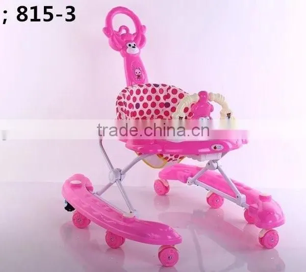 KS-32 Certificate Adjustable Doll Foldable Baby Walker With Musics photo-4
