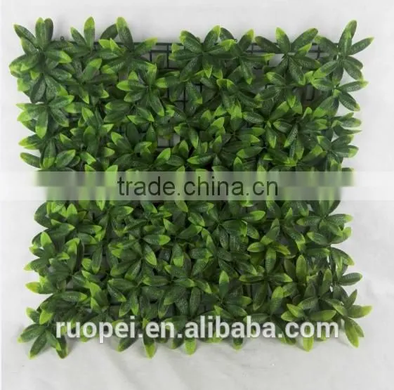 New Designe Artificial Hot Sale Leaf Green Wall for Garden Decor photo-5