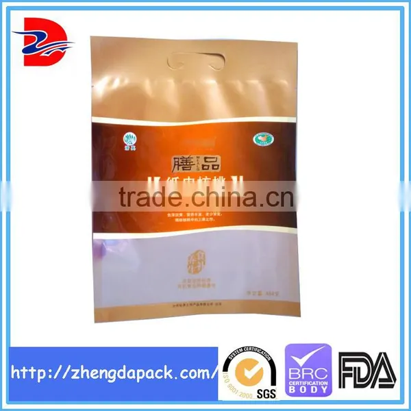 Plastic Maple Walnut Packaging Bag