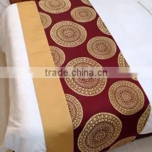 Luxury Decoration Fabric Bed Runners for All Kinds of Hotels photo-3