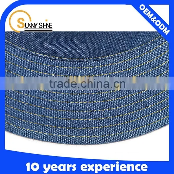 Custom Denim Bucket Hats Wholesale photo-4