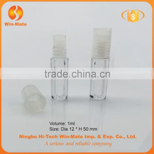 Clear 2015 Flat Mini 1.1ml Saled Well Transparent Lip Gloss Case photo-4