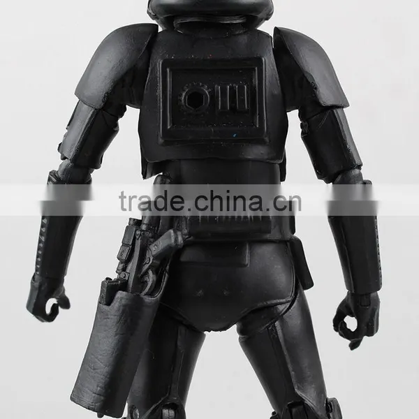 Force Awakening Black Warrior 6in.shadow Soldiers Stormtrooper Toys photo-3