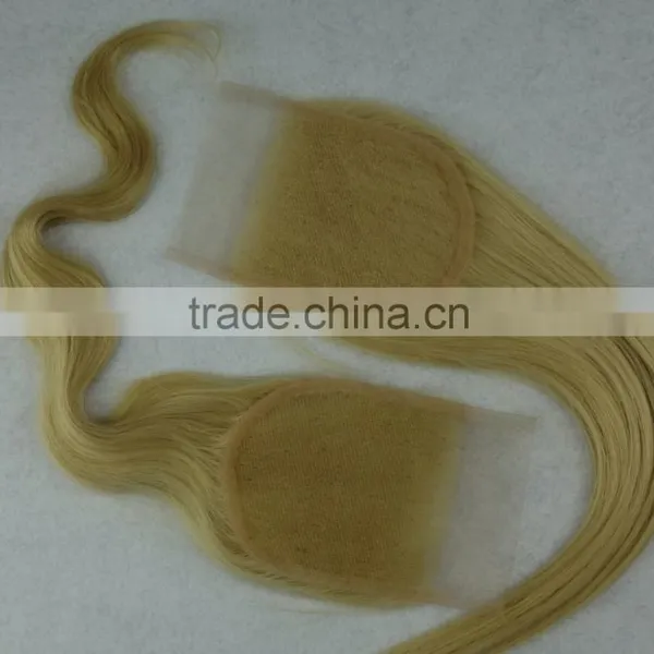 2016 Top Sale for 100% Human Hair Lace Closure With Excellent Workmanship and Competitive Price photo-3
