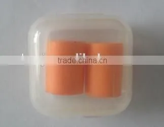 2016 Hot Selling Ear Plugs 33db PU Foam Hearing Protection Soundproof Earplugs in pp Box photo-4