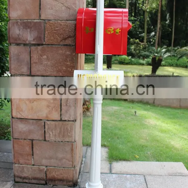 Foshan JHC-1029 Post Mounted Aluminum Mailbox/Decorative Letterbox/Outdoor Standing Postbox For Garden photo-4