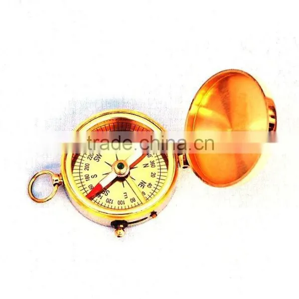 Antique Design Solid Brass Compass - Modern and Stylish Compass 13395 photo-2