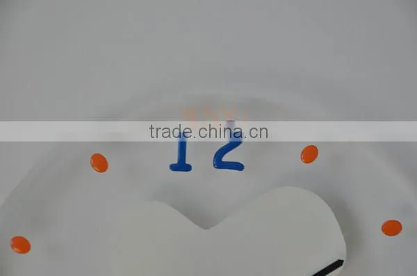 Fashion Egg Shaped Acrylic Wall Clock photo-3