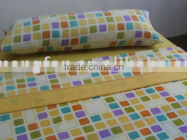 Polar Fleece Bedding Set/Printed Sheet Set/Flat Sheet/Pillowcase