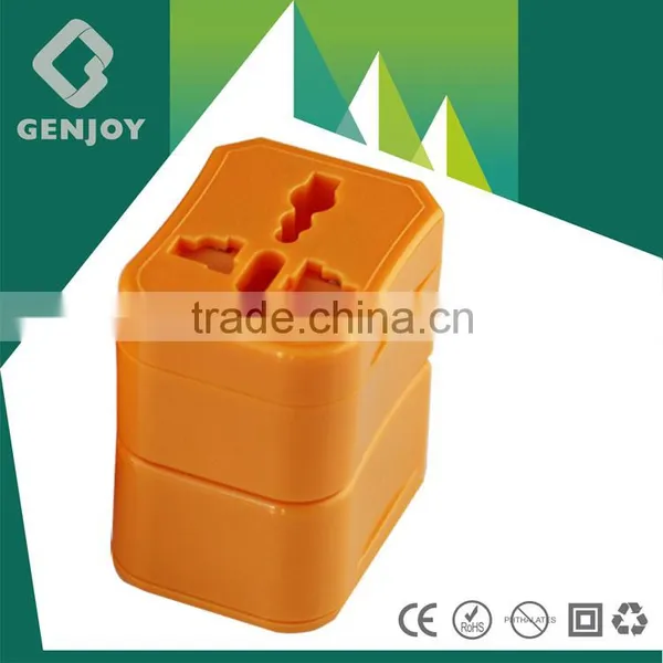 2014 Colorful Factory Hotel Worldpower Adapter Multi Travel Adapter