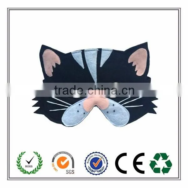 Bulk Buy From China Halloween Dress Ball Felt Eye Mask for Sale photo-2